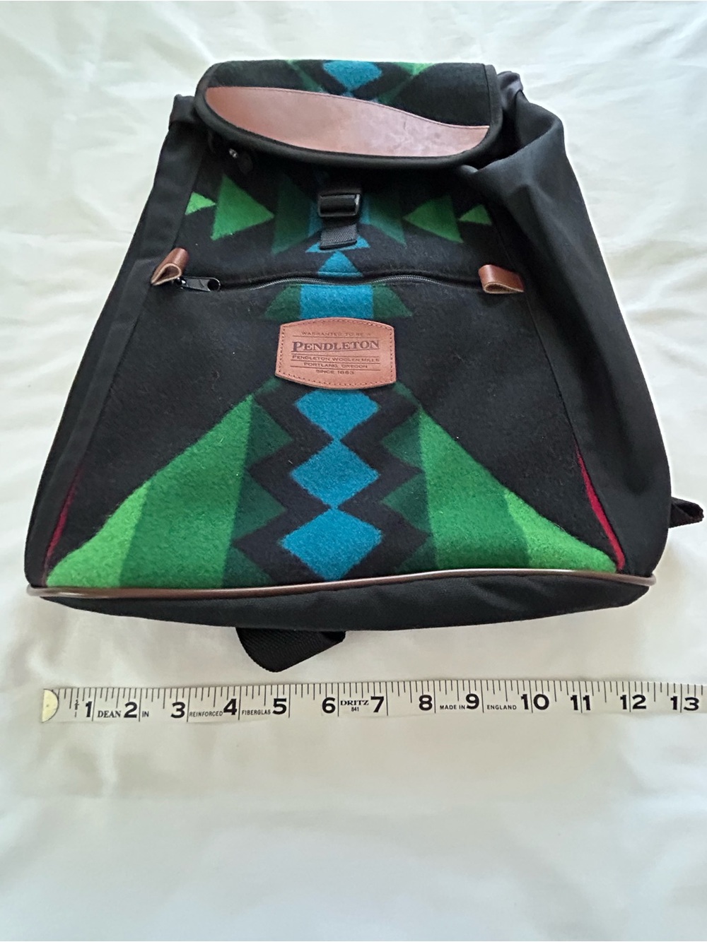VINTAGE! Pendleton Backpack NWOT - Picture 8 of 9